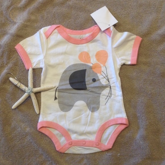 Pink Elephant Onesie - Picture 3 of 4